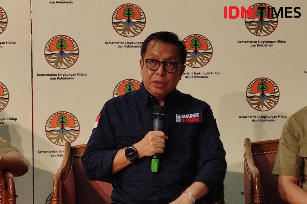 Direktorat Jenderal Penegakan Hukum (Ditjen Gakkum), Kementerian Lingkungan Hidup dan Kehutanan (KLHK), Rasio Ridho Sani (IDN Times/Yosafat Diva Bayu Wisesa)