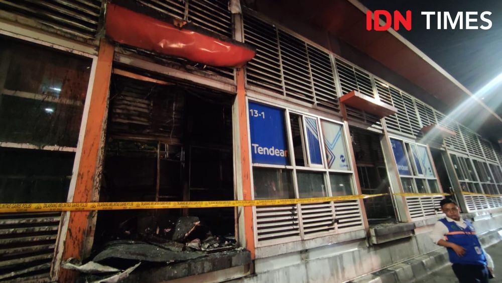 TransJakarta Belum Pastikan Kapan Halte Tendean Bisa Beroperasi Lagi