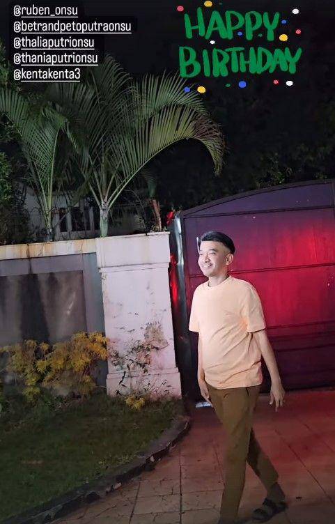 ulang tahun Ruben Onsu (Instagram.com/sarwendah29)