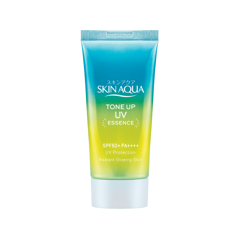 Skin Aqua Tone Up UV Essence Mint Green (dok. Rohto/Skin Aqua)