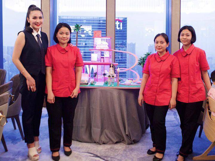 Sandra Dewi rayakan ulang tahun pengasuh anak (instagram.com/sandradewi88)