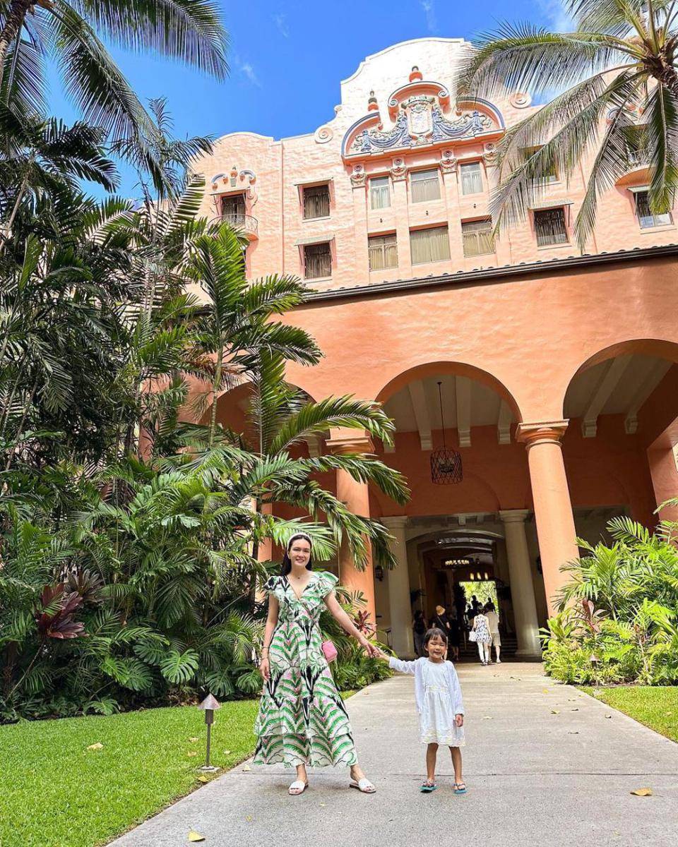 momen Shandy Aulia dan anak liburan di Hawaii (instagram.com/shandyaulia)