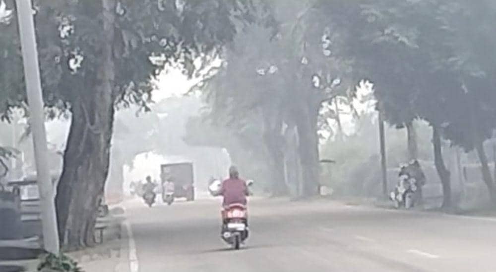 Kondisi cuaca Pontianak yang diselimuti kabut asap, Selasa (15/8/2023). IDN Times/Istimewa.