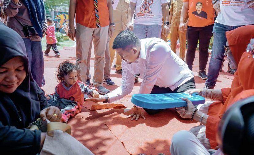 Pemko Medan perkenalkan kembali permainan tradisional untuk mencegah anak dari gadget (Dok. Istimewa)