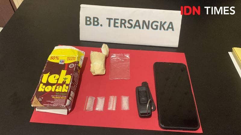 Barang bukiti milik tersangka BA yang diamankan Polres PPU. Foto Humas Polres PPU (IDN Times/Ervan)