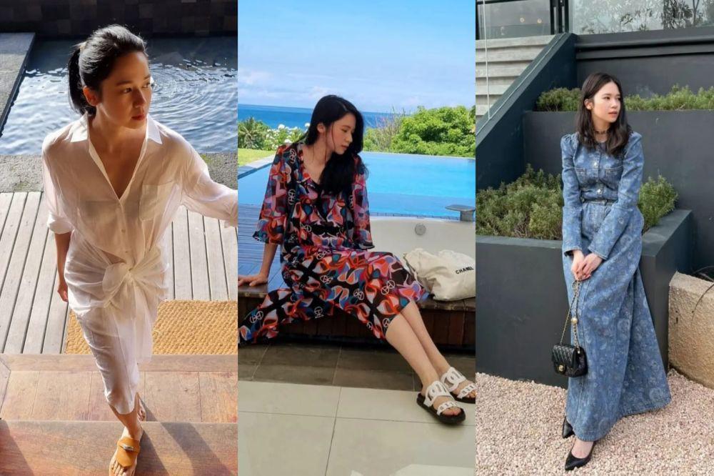 15 Outfit Feminin Laura Basuki, Cocok untuk Hangout!