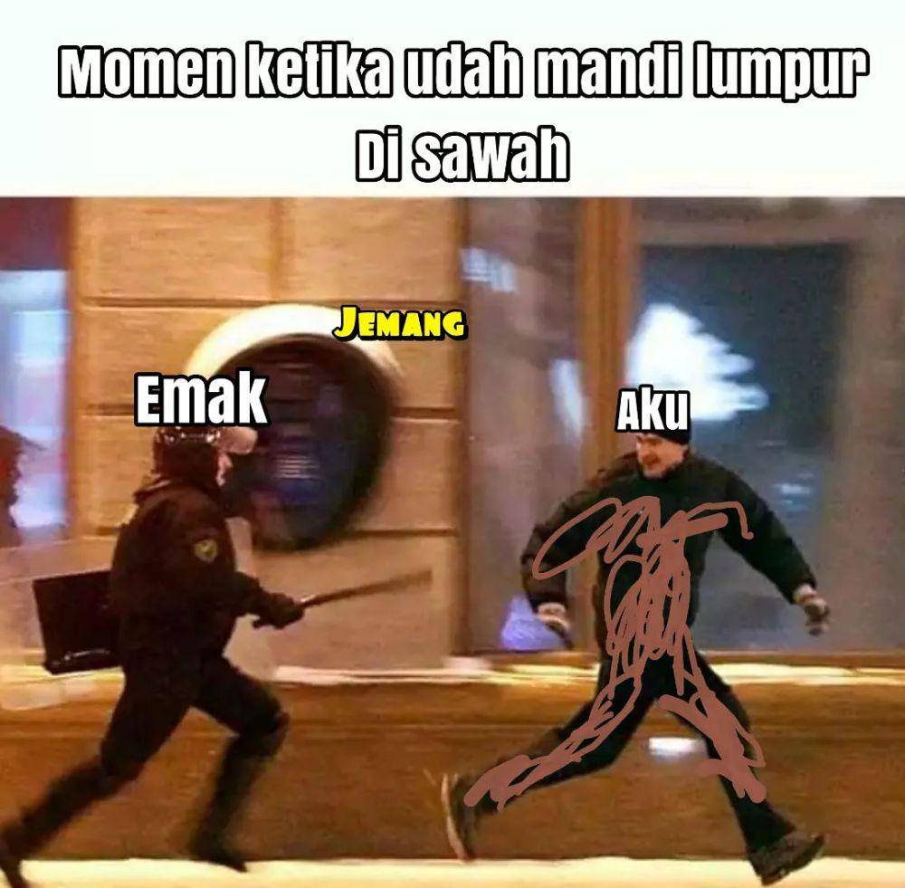meme dikejar (instagram.com/jemang.id)