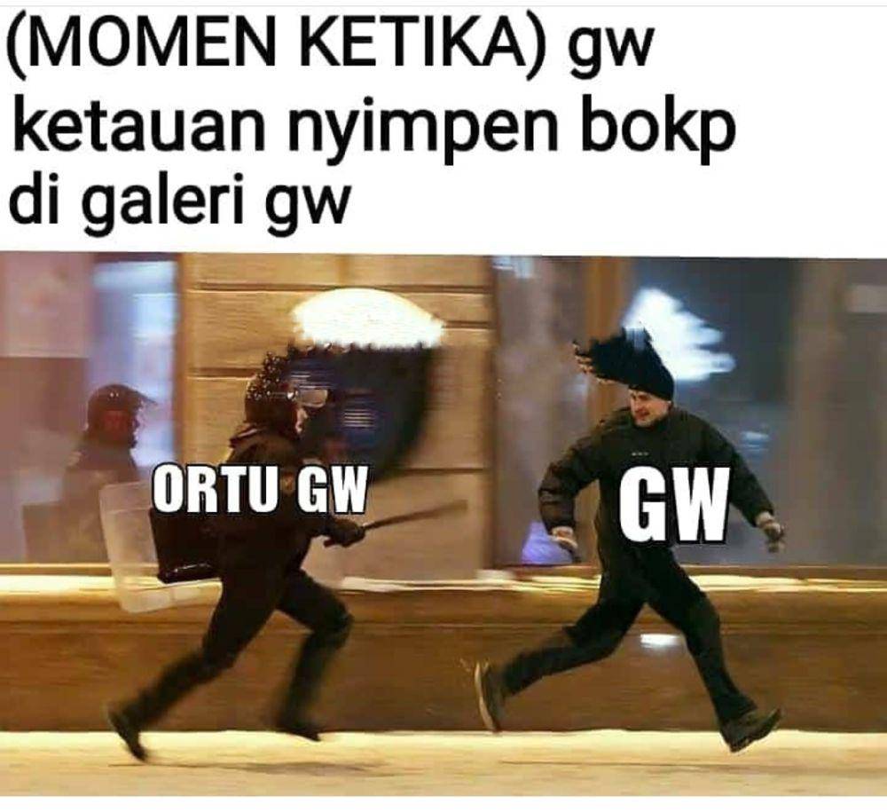 meme dikejar (instagram.com/shitmeme.ts)