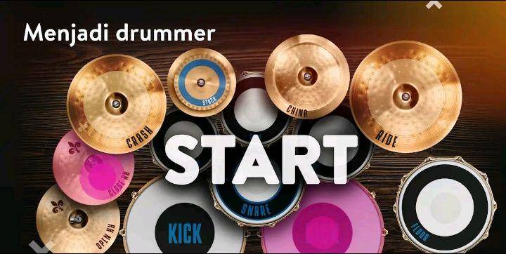 ilustrasi aplikasi Real Drum (play.google.com)