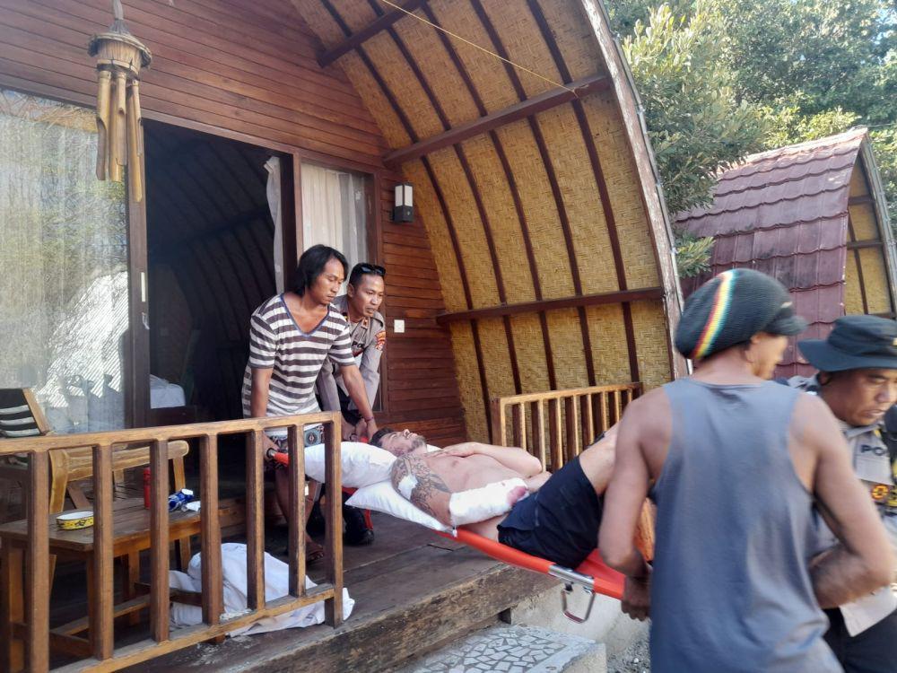 Bule Inggris Aniaya Pacarnya di Gili Meno Gegara Cemburu
