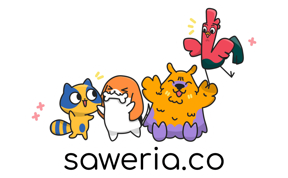 Logo Saweria (Dok. IDN Media)