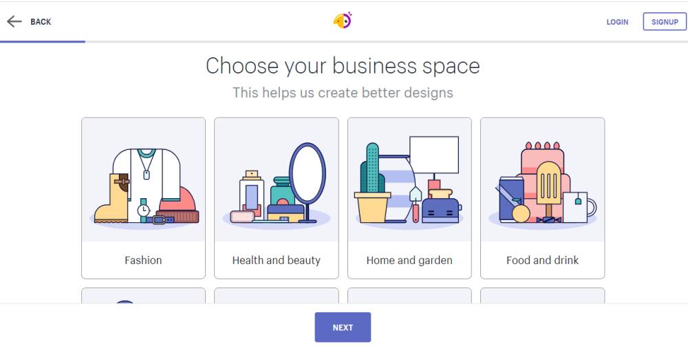 Tampilan dari Hatchful. (Shopify.com)