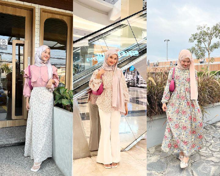 9 Ide Padu Padan Outfit Floral ala Siska Amera, Manis dan Anggun!
