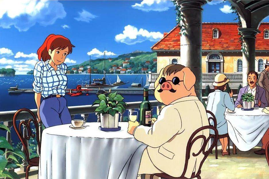 adegan dalam film Porco Rosso (dok. Studio Ghibli/Porco Rosso)