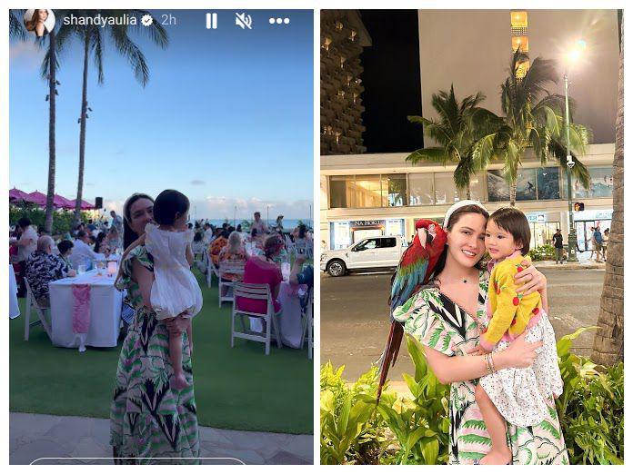 8 Momen Shandy Aulia dan Anak Liburan di Hawaii, Mulai Hidup Baru!