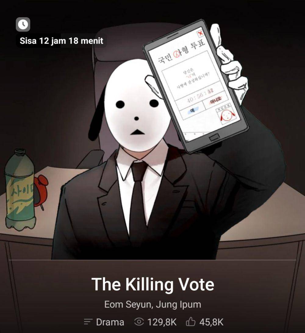 screenshoot webtoon The Killing Vote (Dok. Kakao Webtoon/The Killing Vote)