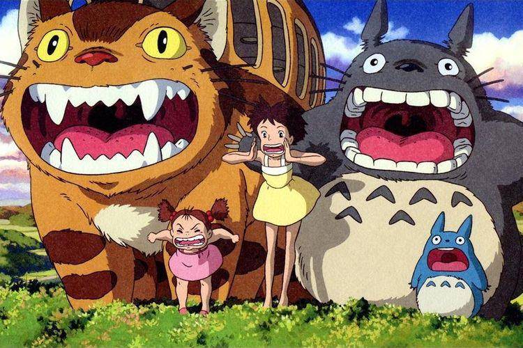 adegan dalam film My Neighbor Totoro (dok. Studio Ghibli/My Neighbor Totoro)