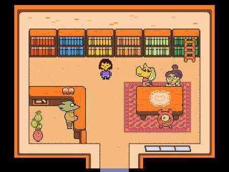 Underale memberikan pengalaman RPG terbaik dengan battle sistem yang unik (dok. tobyfox/Undertale)