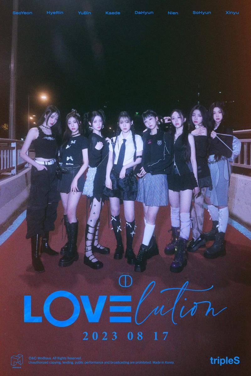 teaser debut tripleS LOVElution (twitter.com/triplescosmos)