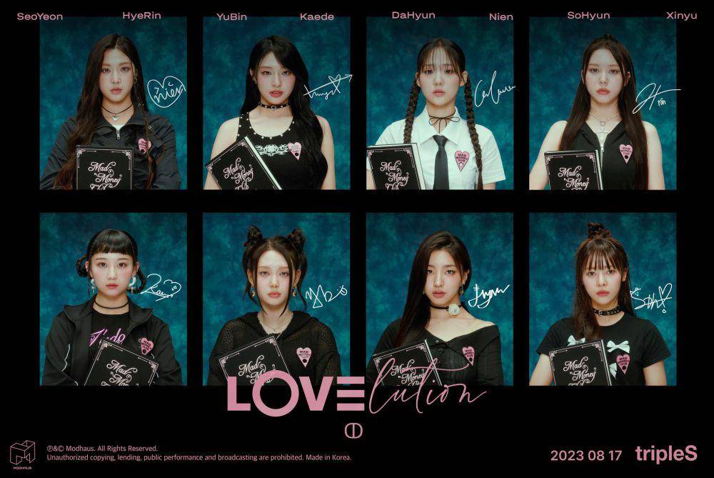 teaser debut tripleS LOVElution (twitter.com/triplescosmos)