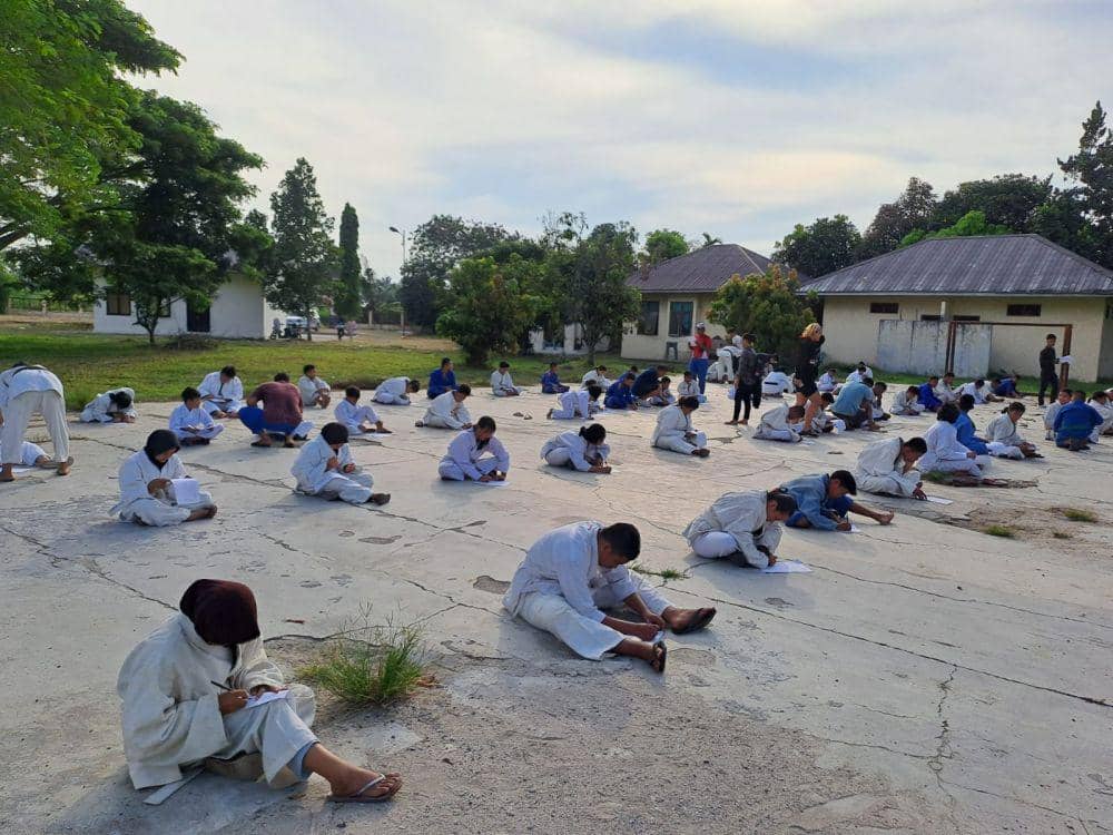 Proses UKT Kyu judo se-Sumatra Utara di Tebing Tinggi 12-13 Agustus 2023 (Dok.Istimewa)