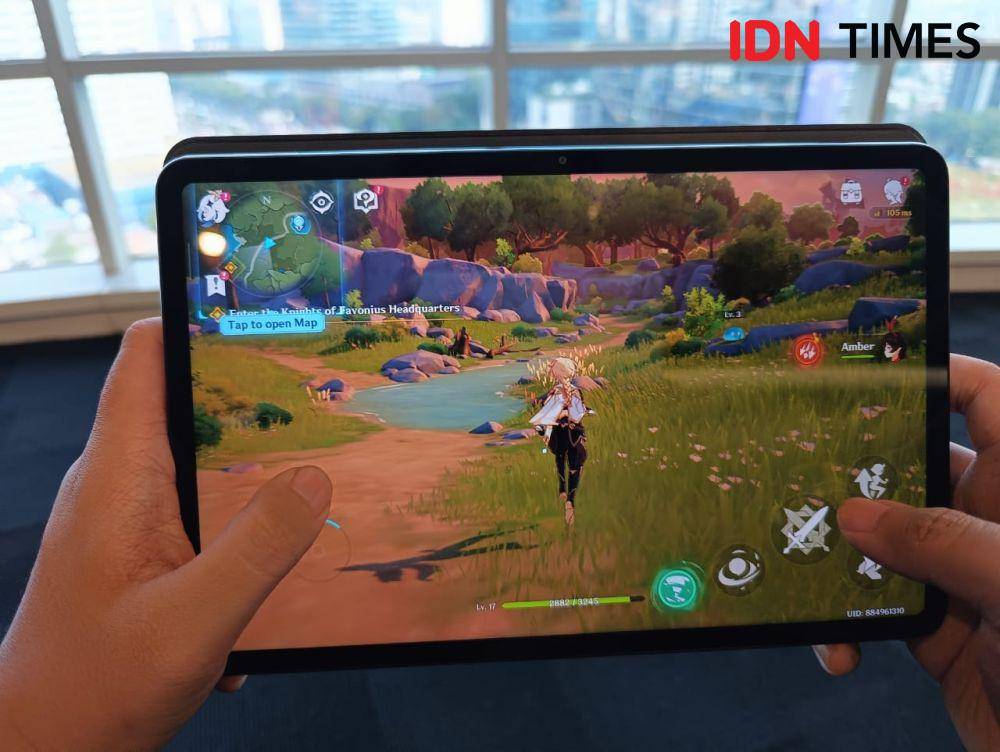 gaming di Xiaomi Pad 6 (IDN Times/Fatkhur Rozi)