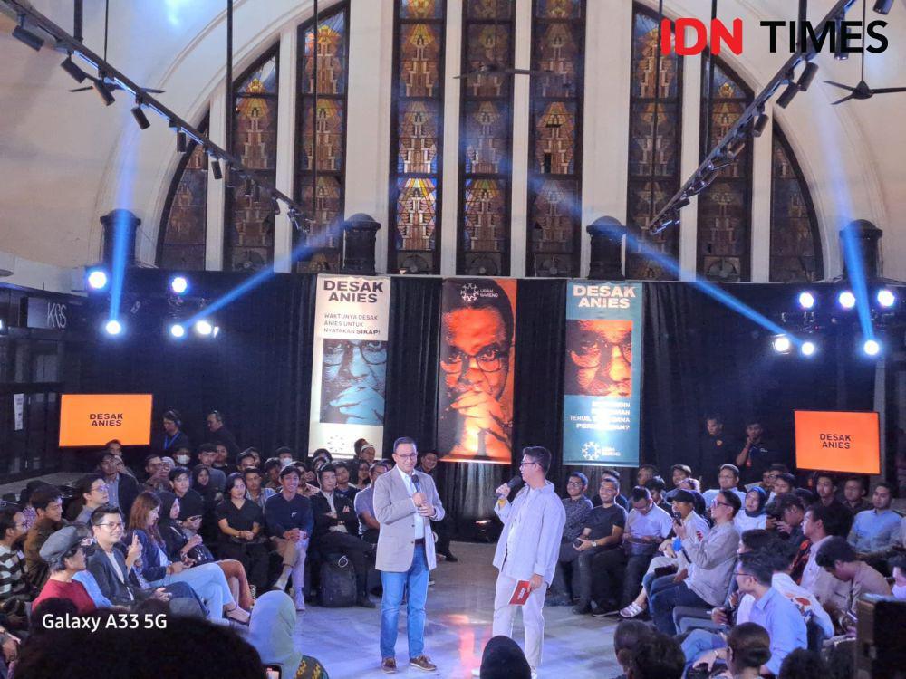Anies Buka Peluang Revisi UU Omnibus Law dan UU KPK
