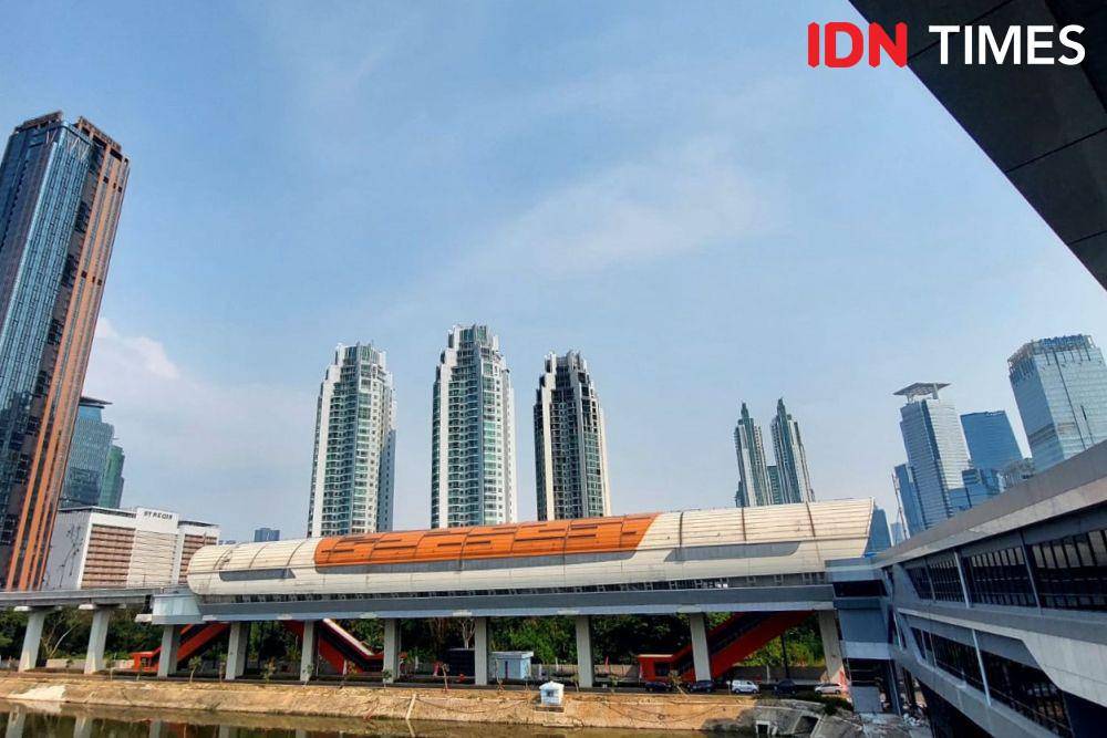 Jembatan Penyeberangan Multiguna Dukuh Atas. (IDN Times/Umi Kalsum)