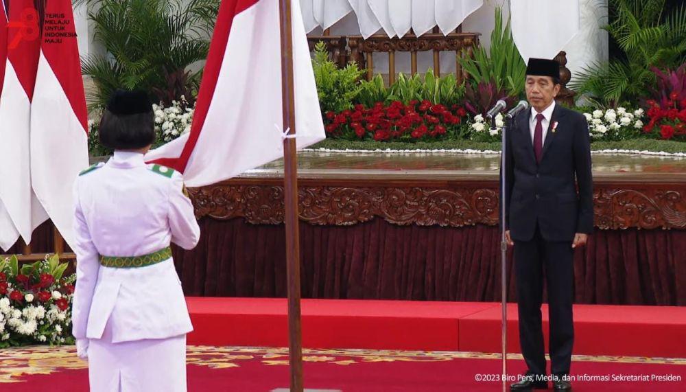 Jokowi Kukuhkan Paskibraka HUT ke-79 RI di IKN pada 13 Agustus 2024