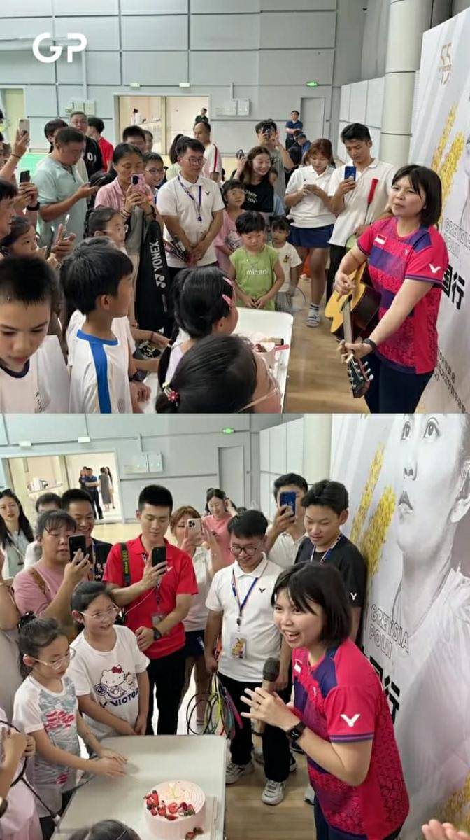potret Greysia Polii tour ke China sekaligus sapa penggemar bulu tangkis di China (instagram.com/greyspolii)