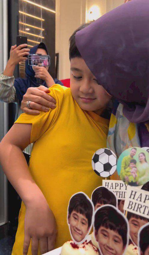 ulang tahun Rafathar (Instagram.com/rieta_amilia)