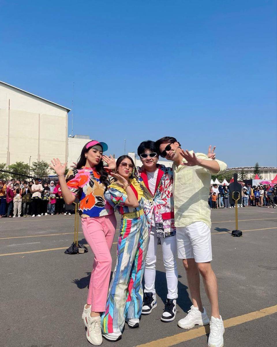 potret Titi Kamal di karnaval musik (instagram.com/titi_kamall)