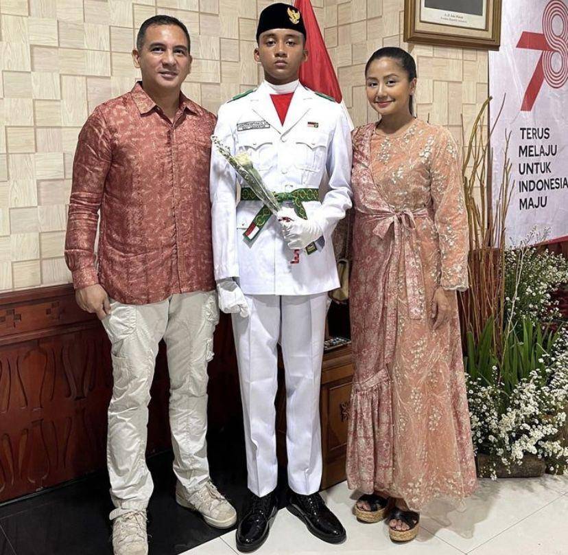anak artis terpilih jadi anggota Paskibra (Instagram.com/franscmohede)