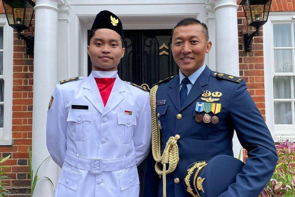 anak artis terpilih jadi anggota Paskibra (Instagram.com/reikijanuary)