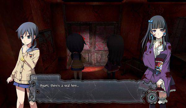 Gameplay Corpse Party: Blood Drive (dok. XSEED/Corpse Party: Blood Drive)