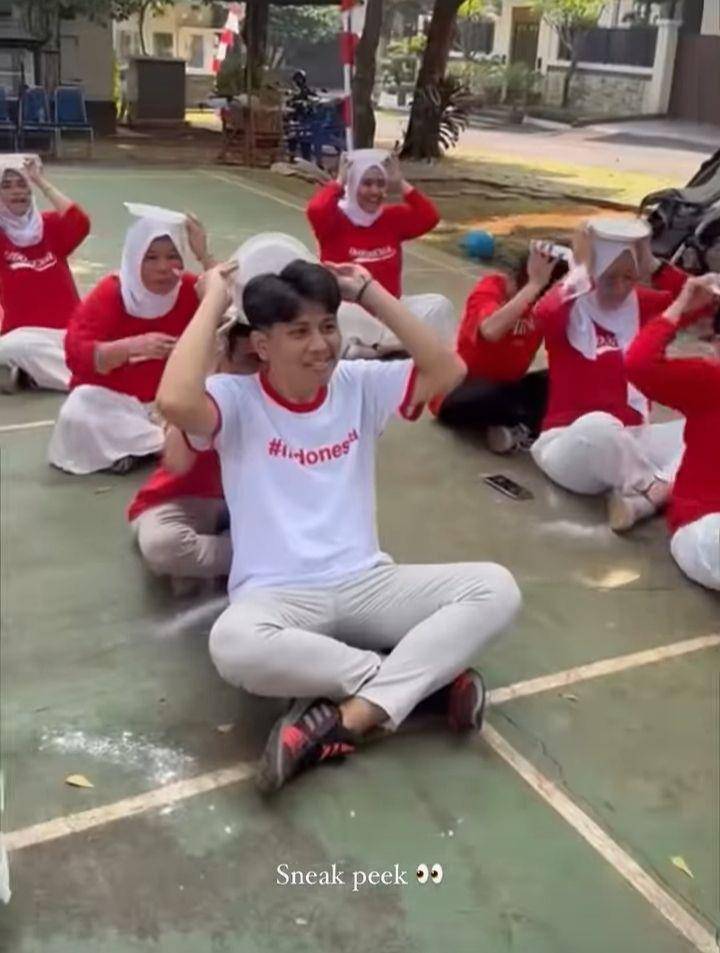 Lomba keluarga Nikita willy (Instagram.com/yorafebrinaofficial)