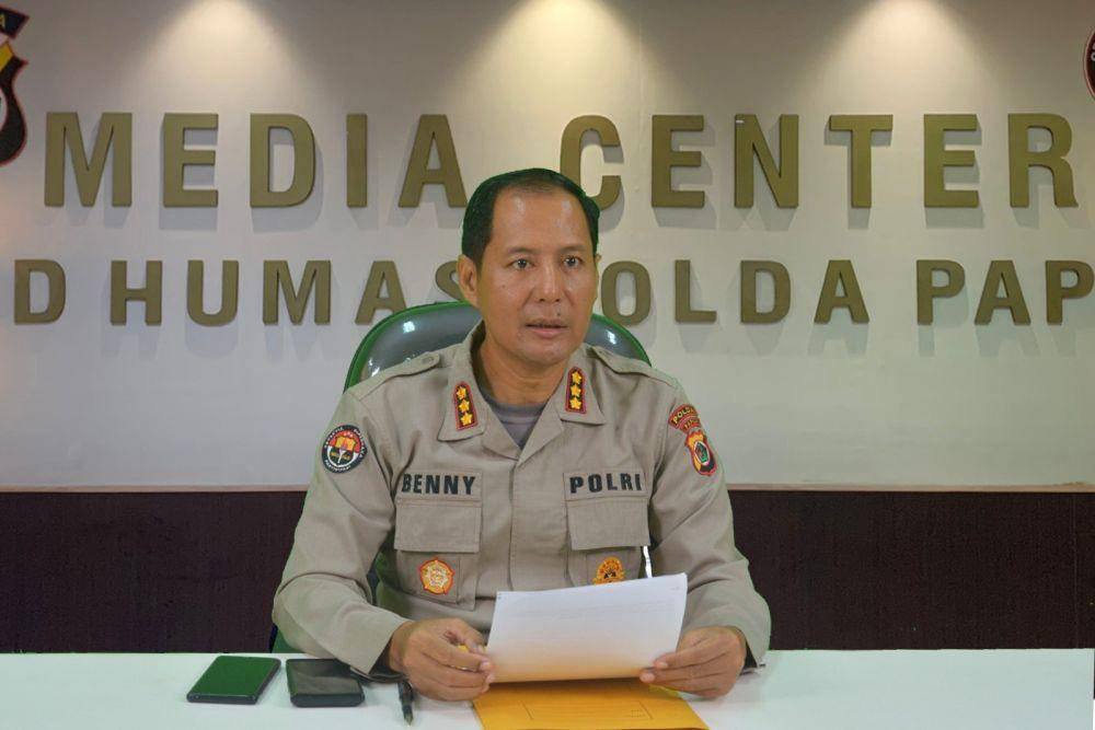 Kabid Humas Polda Papua, Kombes Pol. Ignatius Benny Ady Prabowo, S.H., S.I.K., M.Kom.