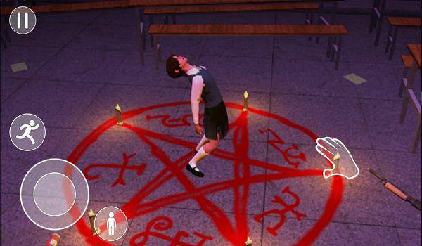 Gameplay Haunted School - Horror Ghost (dok. CrazyGames/Haunted School - Horror Ghost)
