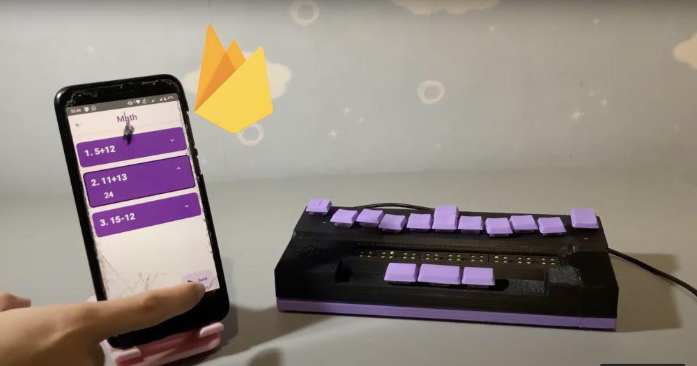 Mahasiswa Indonesia Dilirik Google karena Ciptakan Alat Baca Braille