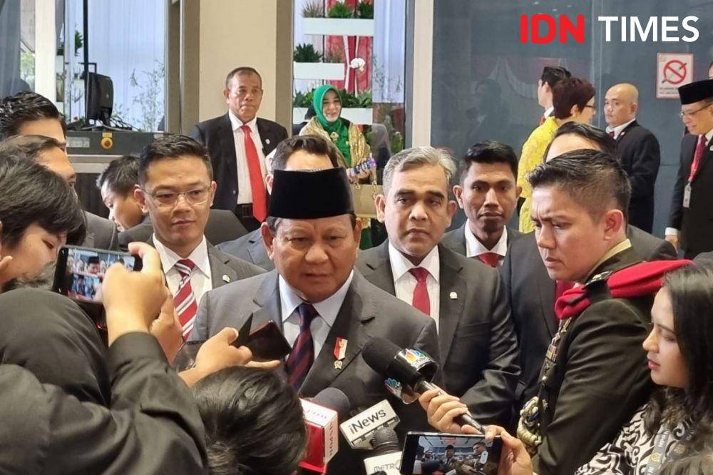 Menteri Pertahanan, Prabowo Subianto (IDN Times/Ilman Nafi'an)