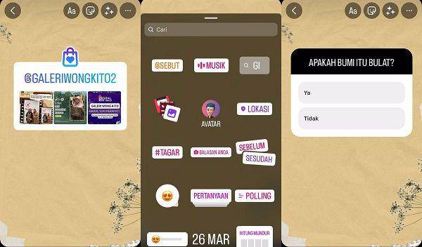 ilustrasi stiker Instagram (IDN Times/Putri Intan Nur Fauziah)