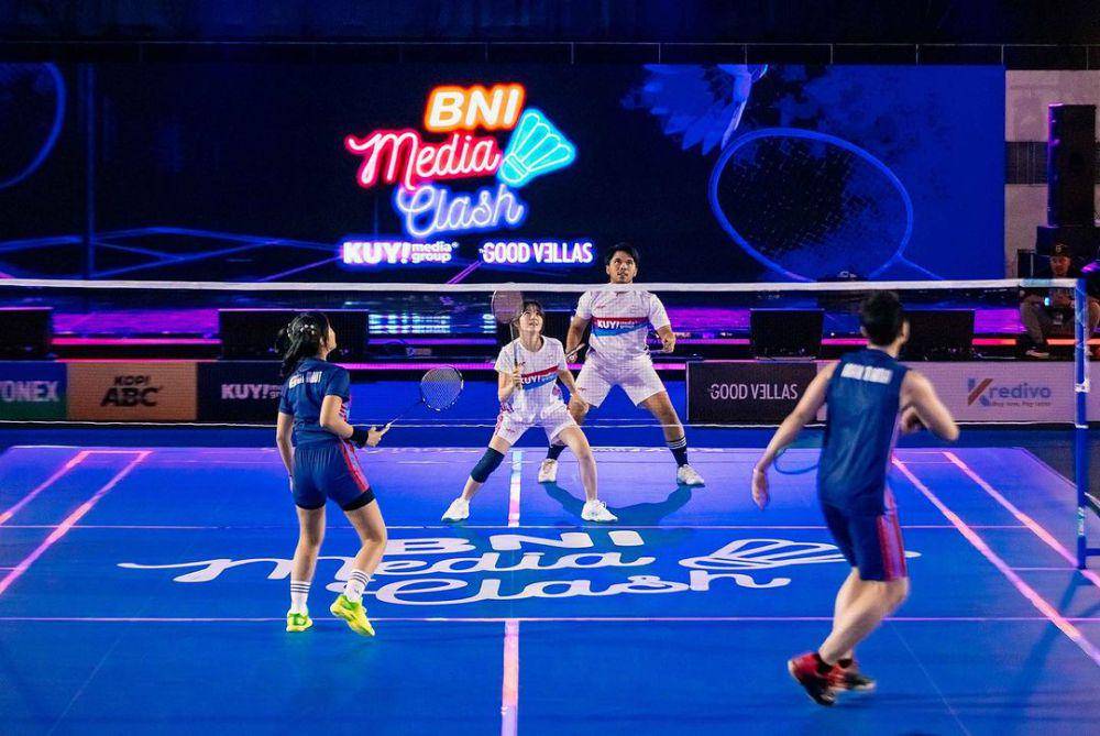 potret Thariq Halilintar saat bermain bulu tangkis (instagram.com/thariqhalilintar)