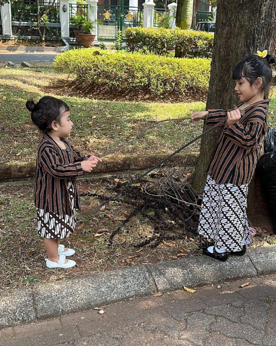 potret Freya Kayonna Humaira dan Ilayya Yasmina Qamara (instagram.com/dwihandaanda)