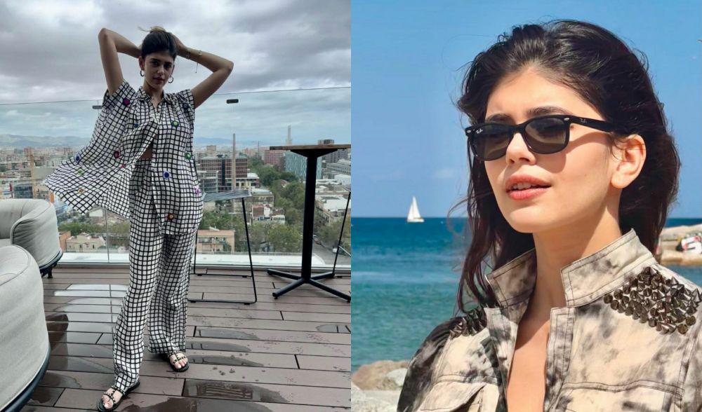 Lagi Senang Pelesiran, 7 Potret Sanjana Sanghi Liburan di Barcelona