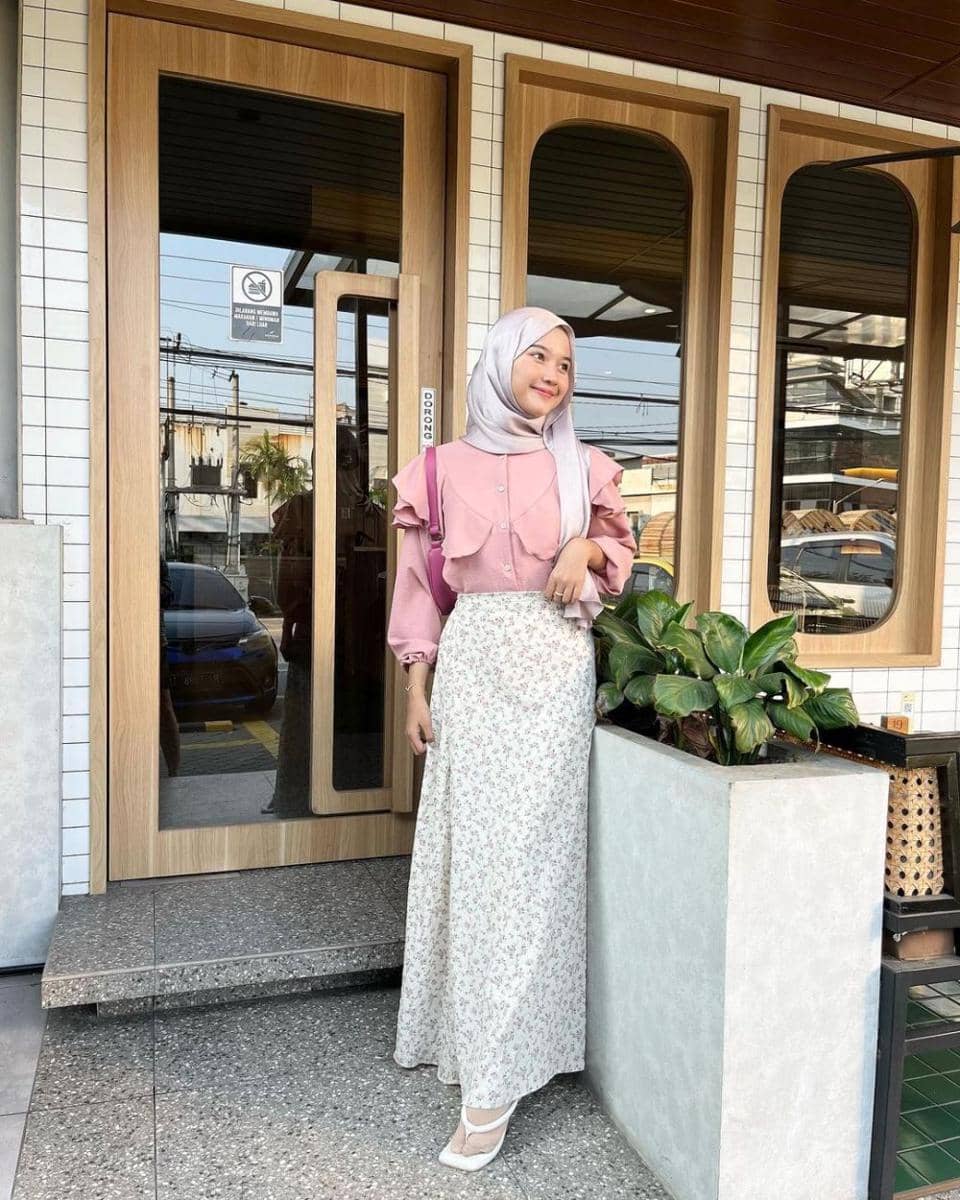 inspirasi OOTD ala Siska Amera (instagram.com/siskaamera)