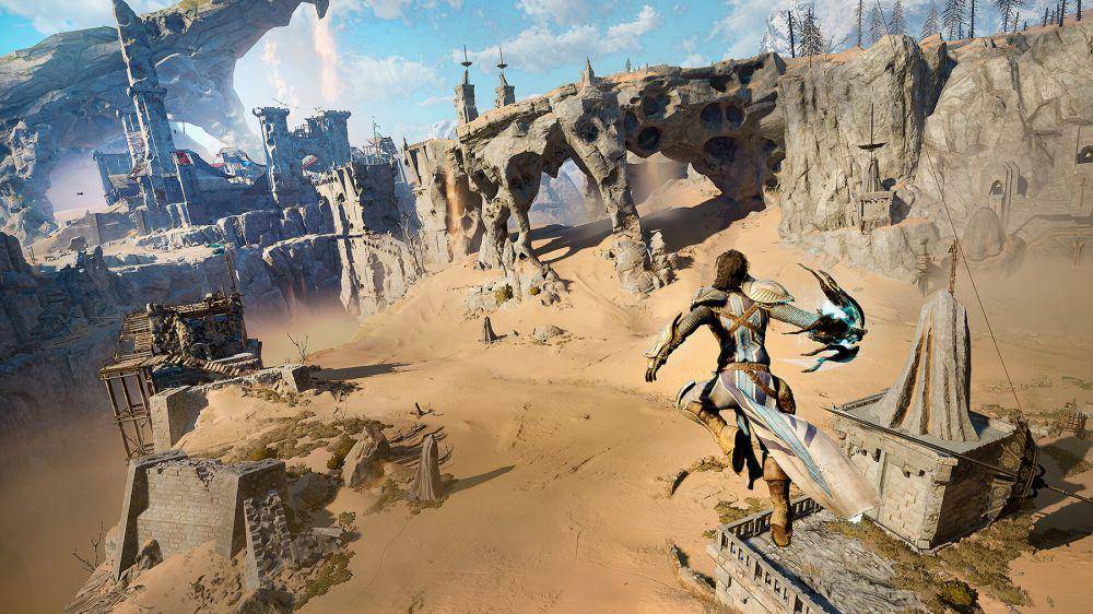 Atlas Fallen bakal mengizinkanmu untuk melawan kekuatan dewa. (dok. Focus Entertainment/Atlas Fallen)