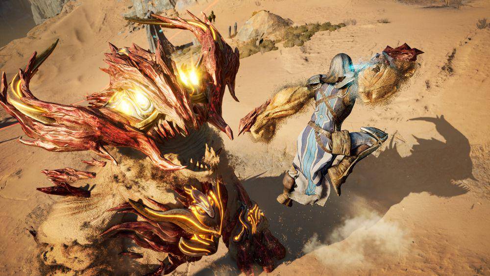 Mekanisme permainan game Atlas Fallen juga terkesan tidak maksimal. (dok. Focus Entertainment/Atlas Fallen)