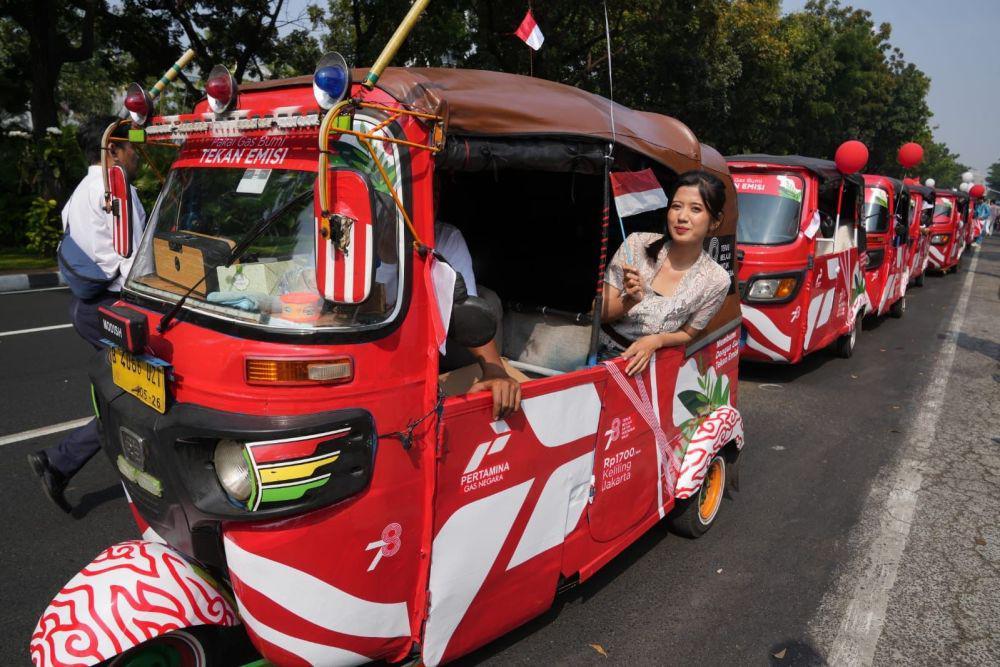 PGN Hadirkan Bajaj Kemerdekaan, Buat HUT RI Semakin Semarak