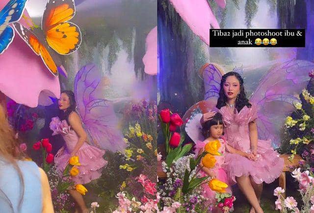 10 Potret Rachel Vennya Berubah jadi Seorang Ibu Peri, Memesona!