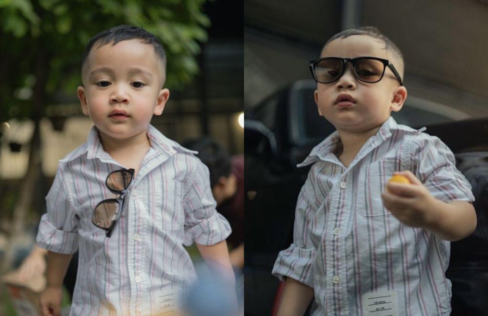 8 Potret Rayyanza Dandan Perlente Ala Mas Boy, Bikin Syifa Hadju Gemas